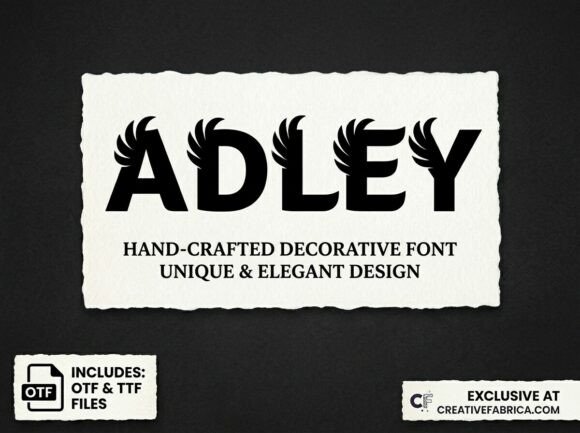Adley: A Modern Display Font for Digital Brands