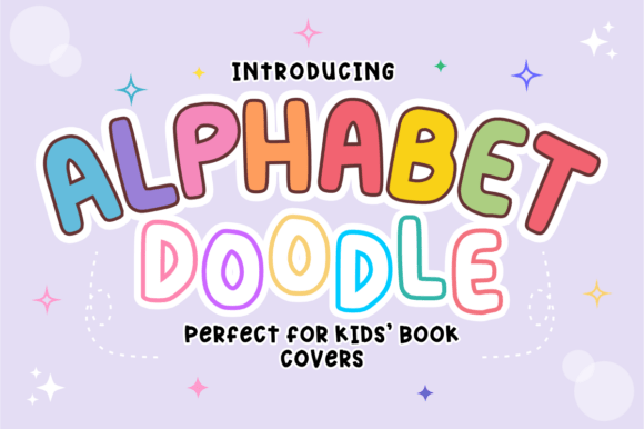 Alphabet Doodle: The Playful Display Font for Viral Content