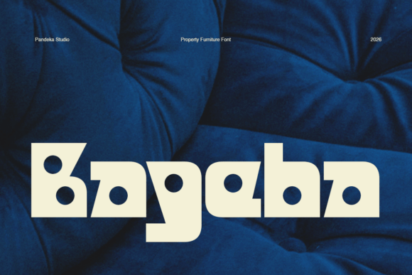 Bageba: The Bold Display Font for Modern Brands