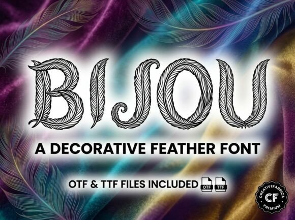 Bijou Font Review: A Majestic Display for Bold Designs