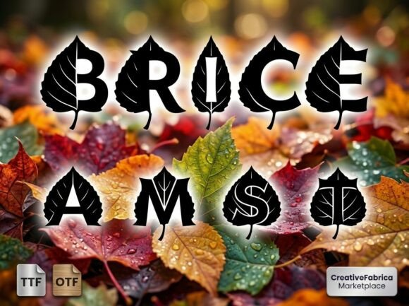 Brice: An Avant-Garde Display Font for Bold Creators