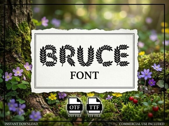 Bruce: The Avant-Garde Display Font for Bold Campaigns
