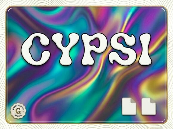 Cypsi: A Bold Display Font for Makers and Brands