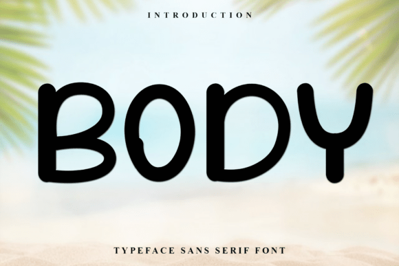 Designing with Body: A Soft Display Font for Modern Editors