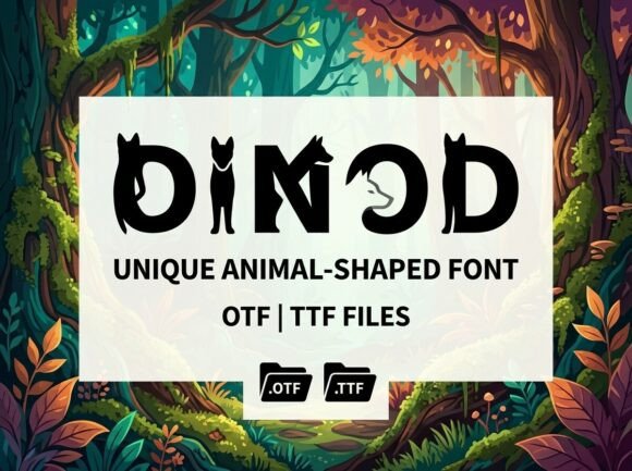 Dinod: A Bold Display Typeface for Modern Editorial Design