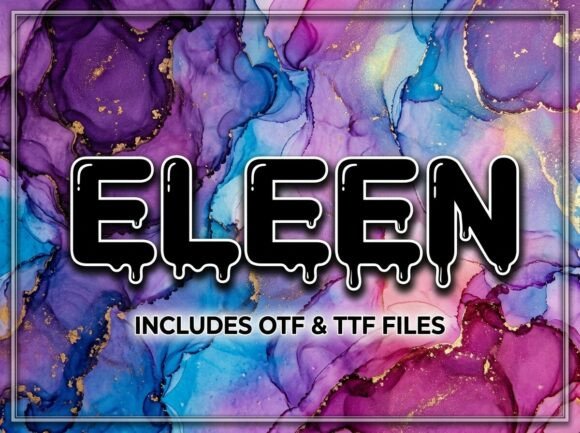 Eleen: A Stunning Display Font for Makers