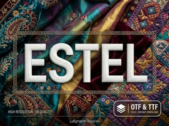 Estel: The Display Font That Stops the Scroll