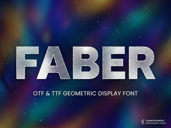 Faber: A Stunning Display Font for Editorial Design