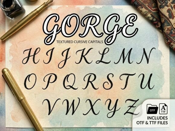 Gorge Display Font: Elevating Web Headlines with Style