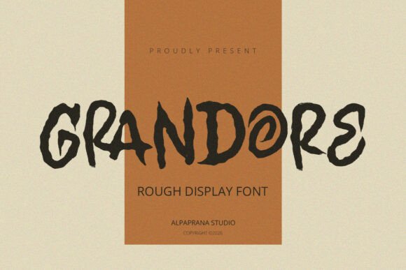 Grandore: A Modern Display Font for Digital Branding