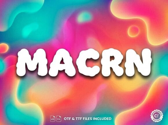 Macrn: A Bold Display Font for Standout Branding