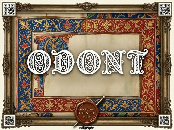 Odont: The Display Font That Stops the Scroll