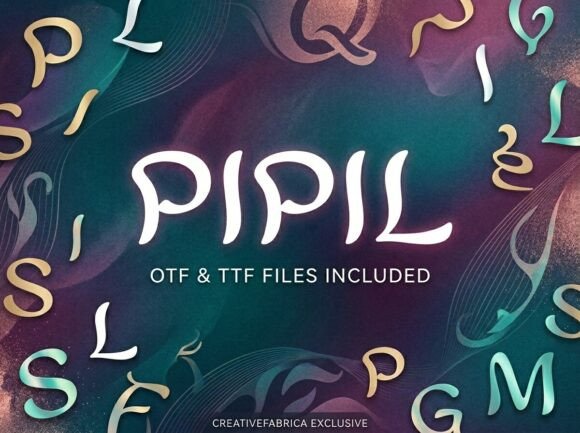 Pipil Display Font: The Perfect Typeface for Crafters
