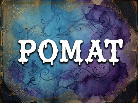 Pomat: A Bold Display Font for High-Impact Campaigns