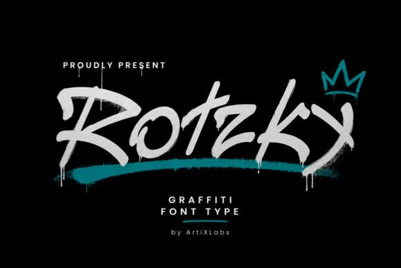 Rotzky: A Dynamic Display Font for Urban Editorial Design