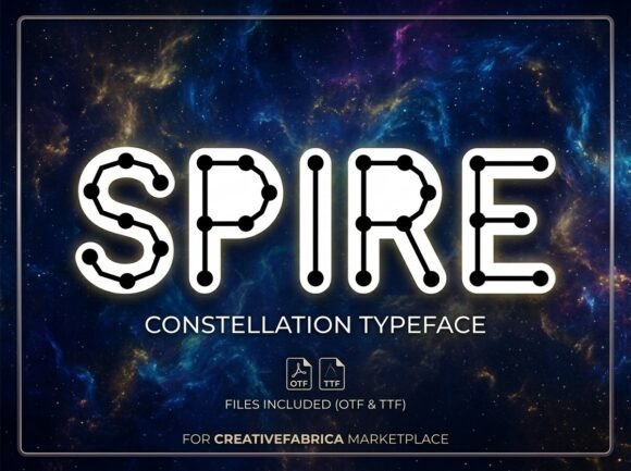 Spire: A Distinctive Display Font for Digital Branding