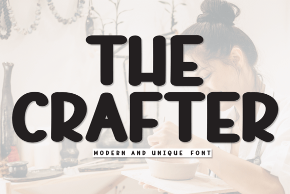The Crafter Font: Sweet Handwritten Style for Makers