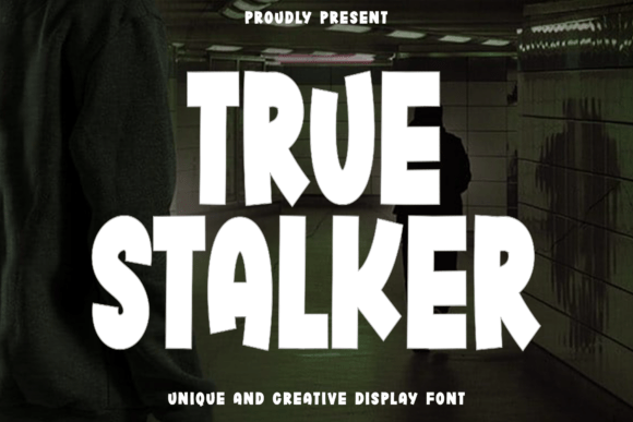 True Stalker: The Festive Display Font for Holiday Crafts